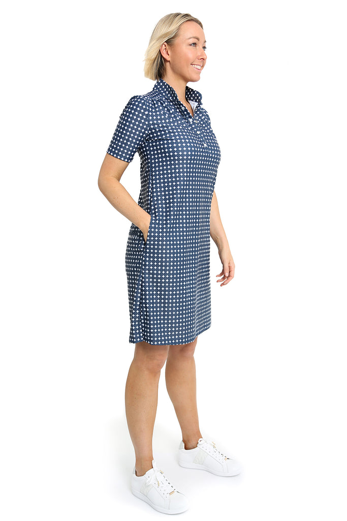 Brittany Golf Dress in Ink