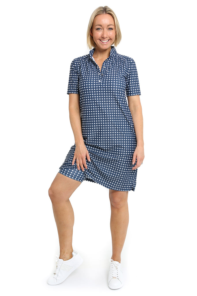 Brittany Golf Dress in Ink