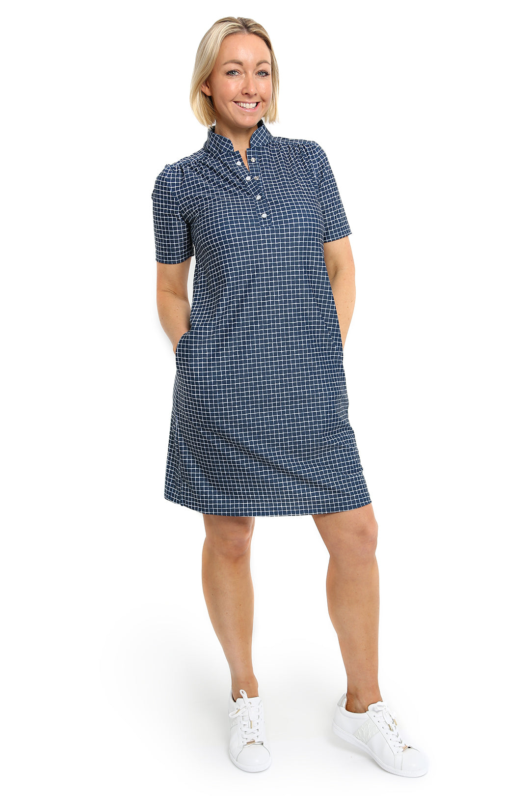 Brittany Golf Dress in Oxford – Swingactive